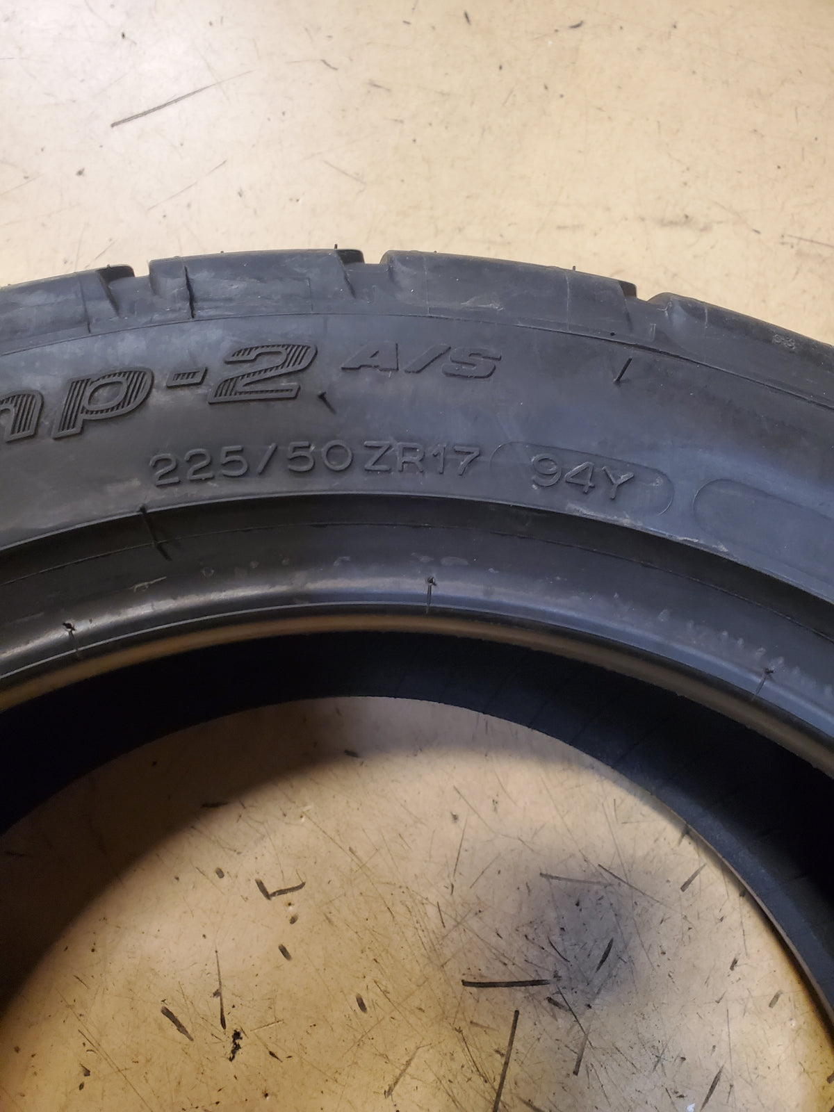 BFGOODRICH G-FORCE COMP-2 A/S BSW P 225 50 17 94Y UHP TIRE 10187