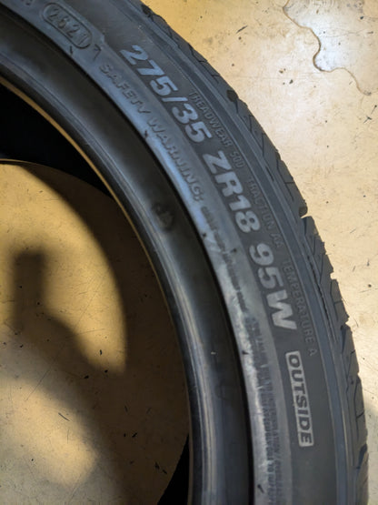 KUMHO ECSTA PA51 BSW P 275 35 18 95W ALL SEASON TIRE 2262123