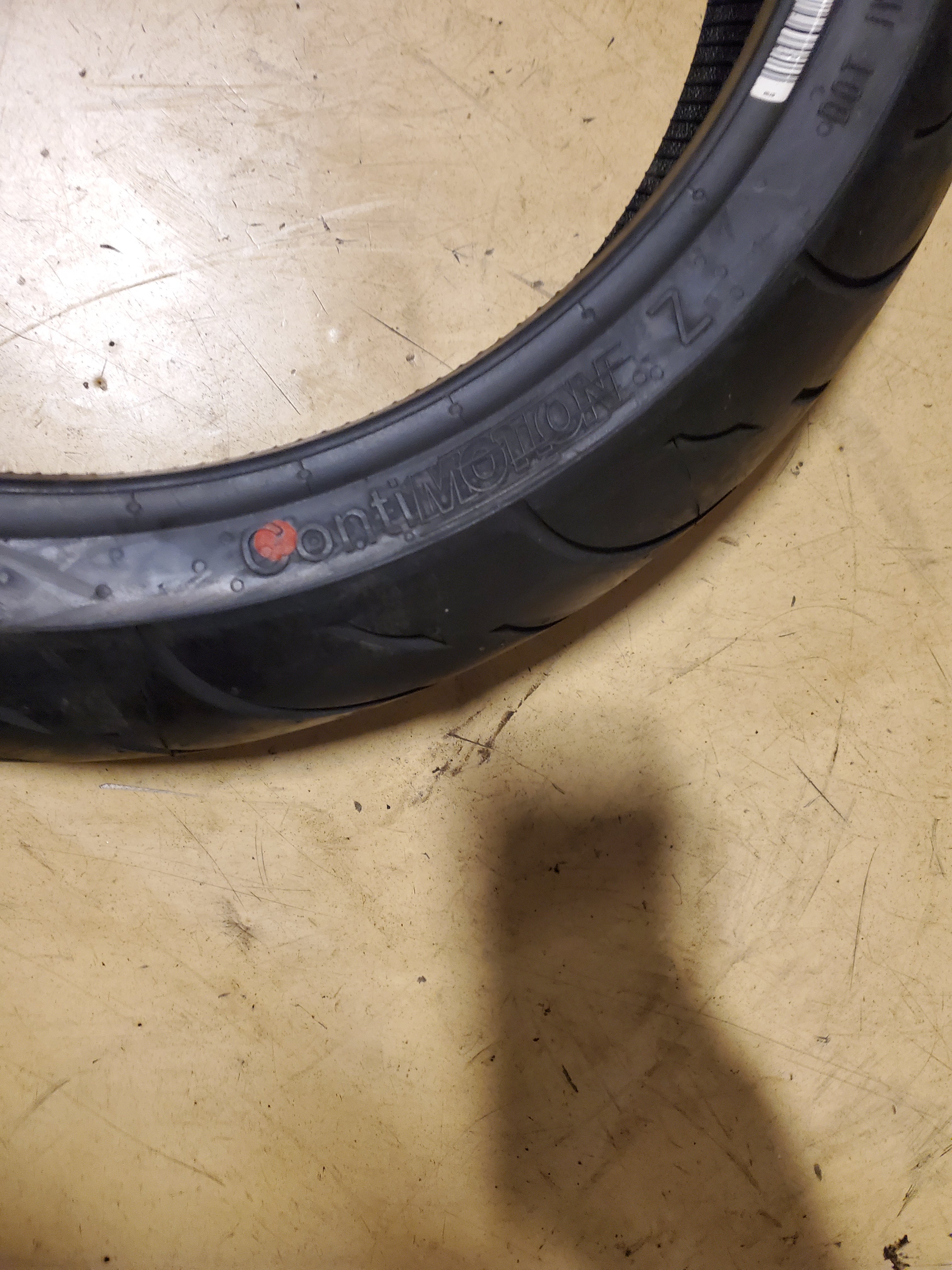 CONTINENTAL CONTIMOTION BSW 120 70 17 58W FRONT MOTORCYCLE TIRE 02550190000