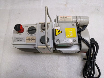 EDWARDS G1099-89023 ROTARY VANE VACCUM PUMP 115V USED B2