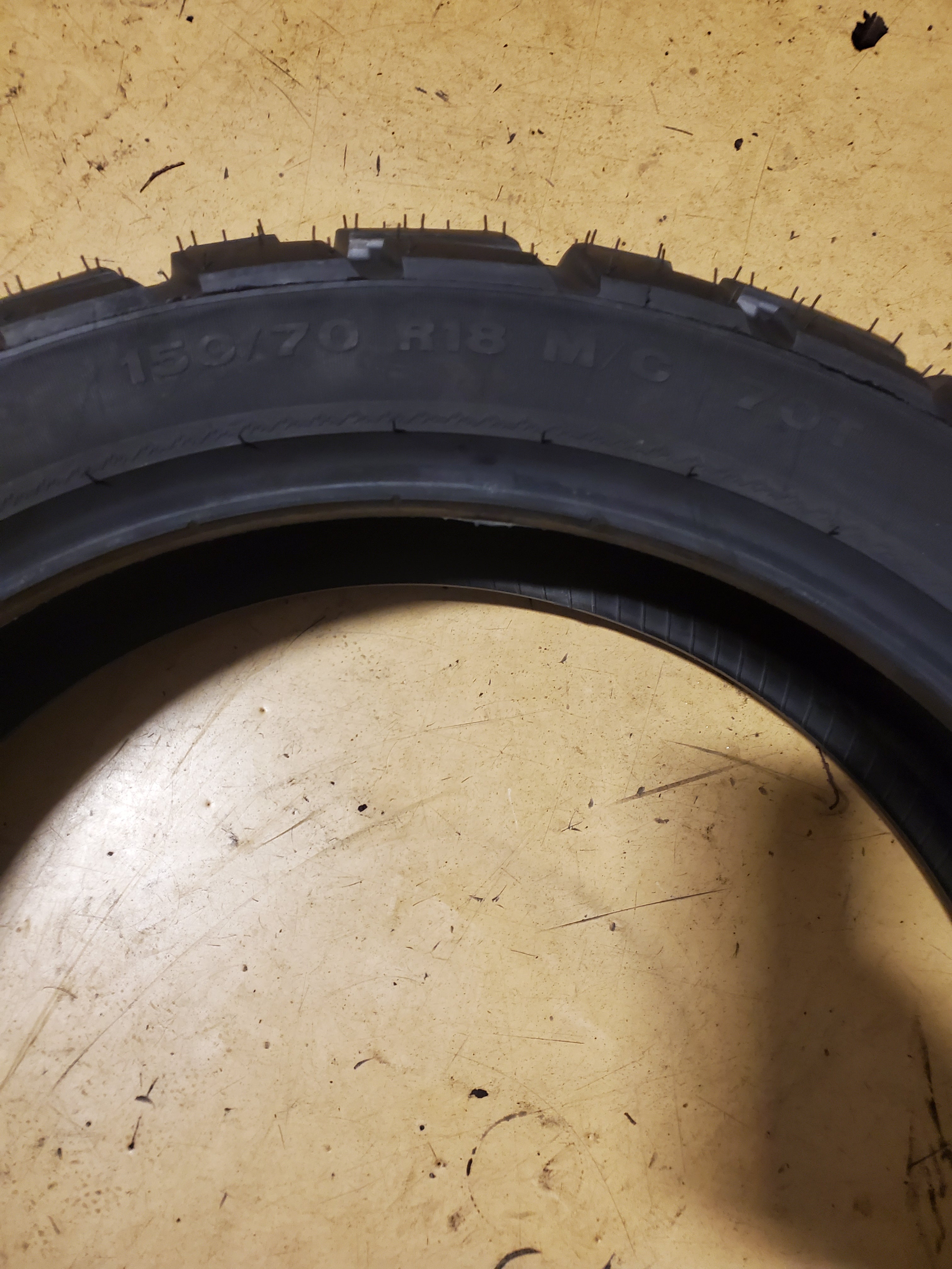 DUNLOP TRAILMAX RAID BSW P 150 70 18 70T REAR MOTORCYCLE TIRE 45260408