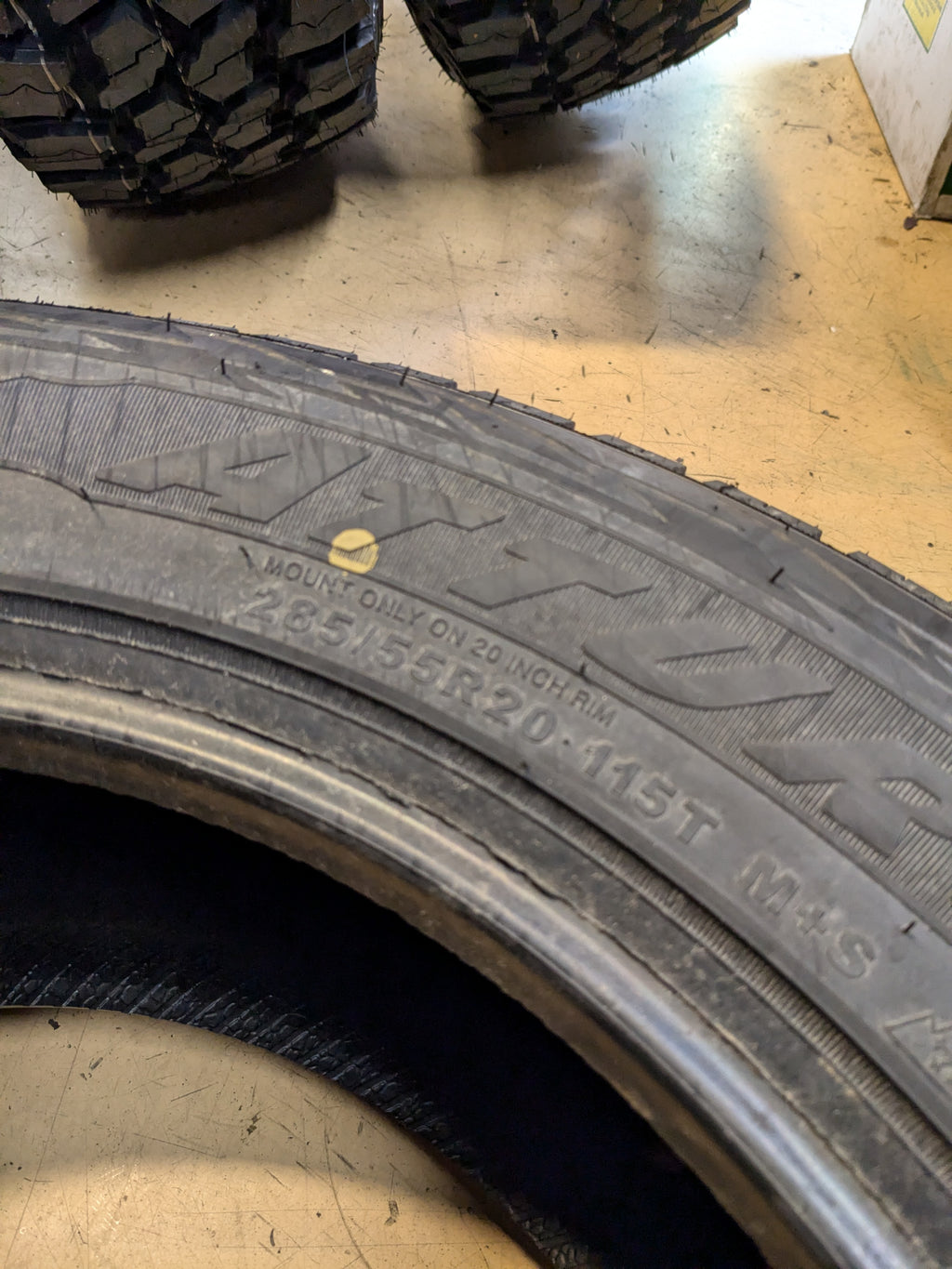 (KSL ONLY ) 4 ATTURO TRAIL BLADE A/T BSW P 285 55 20 115T SL ALL TERRAIN TIRES TBATI0066642