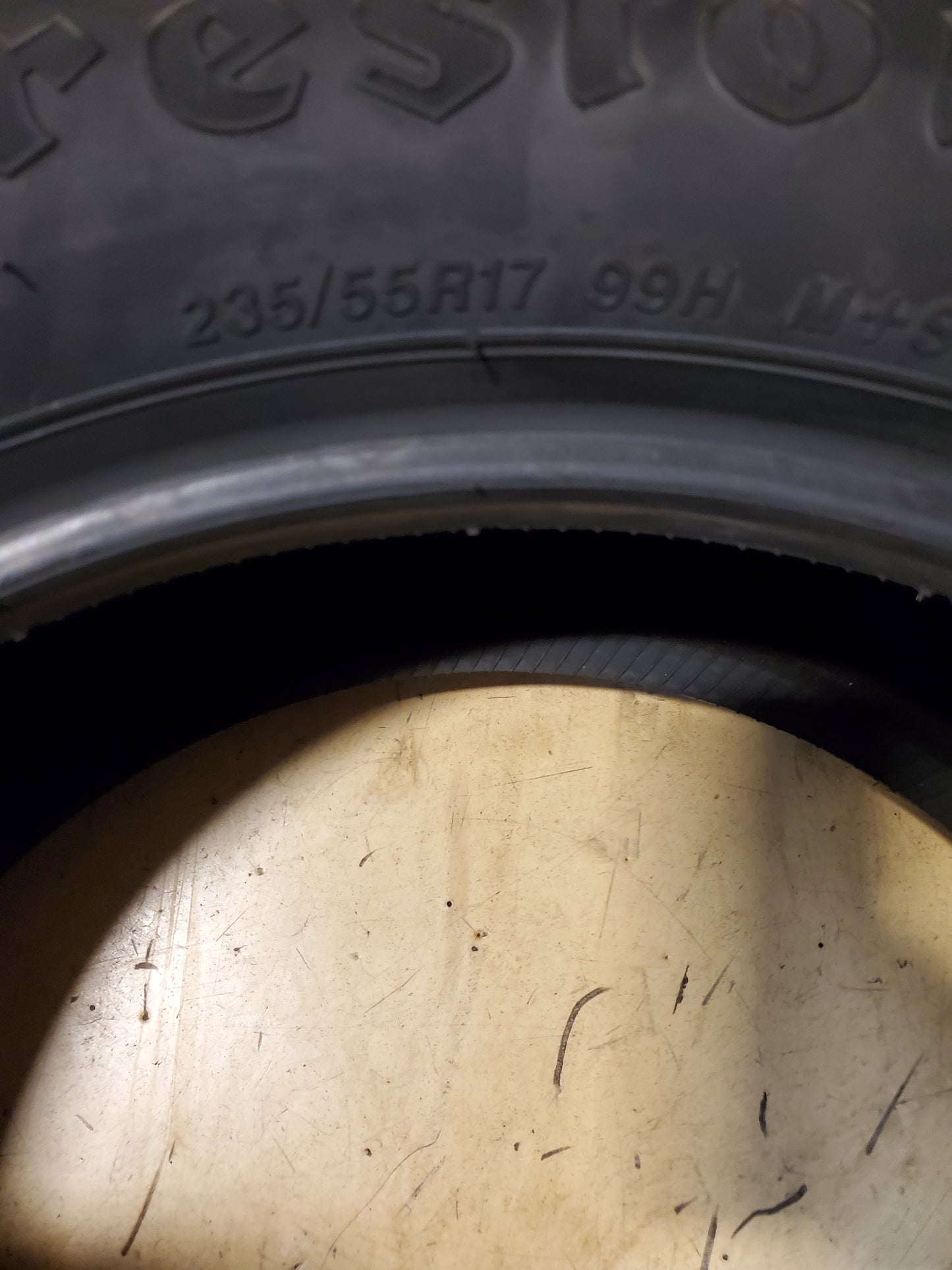 FIRESTONE DESTINATION LE3 BSW P 235 55 17 99H ALL SEASON TIRE 005368