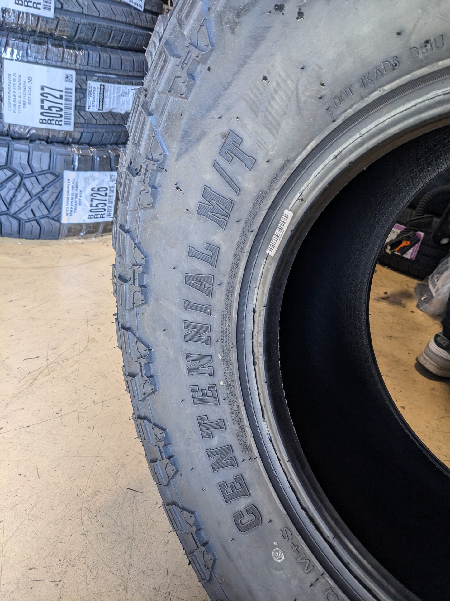 ksl only CENTENNIAL DIRT COMMANDER M/T BSW LT 33 12.5 15 108Q 6PLY MUD TIRE TCD1533125C
