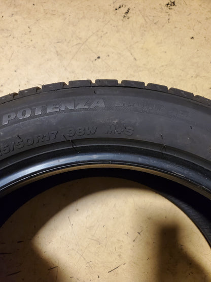 BRIDGESTONE POTENZA SPORT AS BSW P 225 50 17 98W UHP TIRE 011924