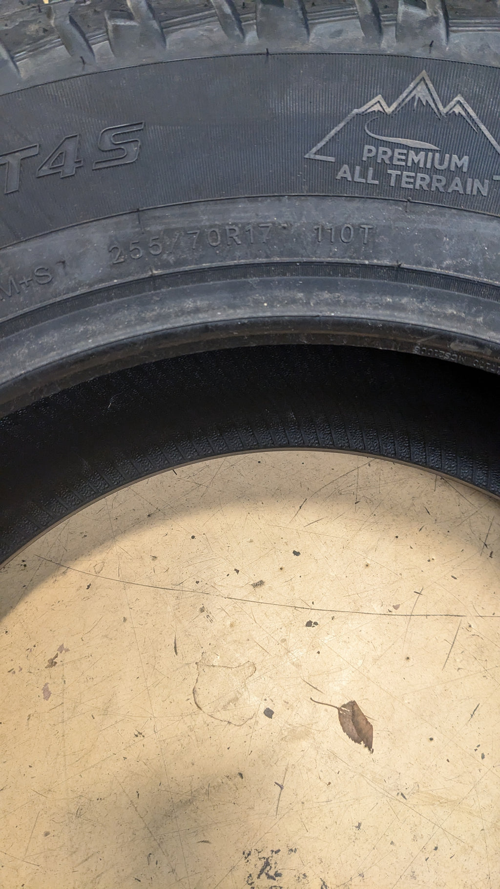 MULTI-MILE WILD COUNTRY XTX AT4S BSW P 255 70 17 110T  ALL TERRAIN TIRE MMXTA10