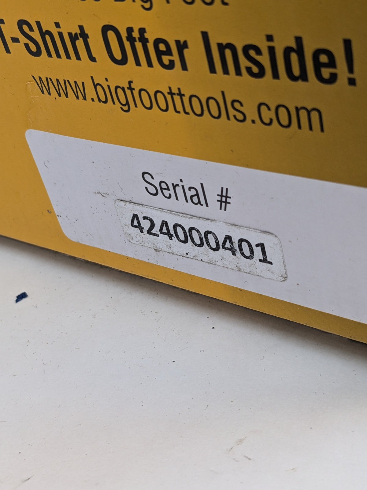 BIG FOOT BF-UG 10-1/4-INCH WORMDRIVE MAGNESIUM CIRCULAR SAW W/ SKIL MOTOR SC-1025SU
