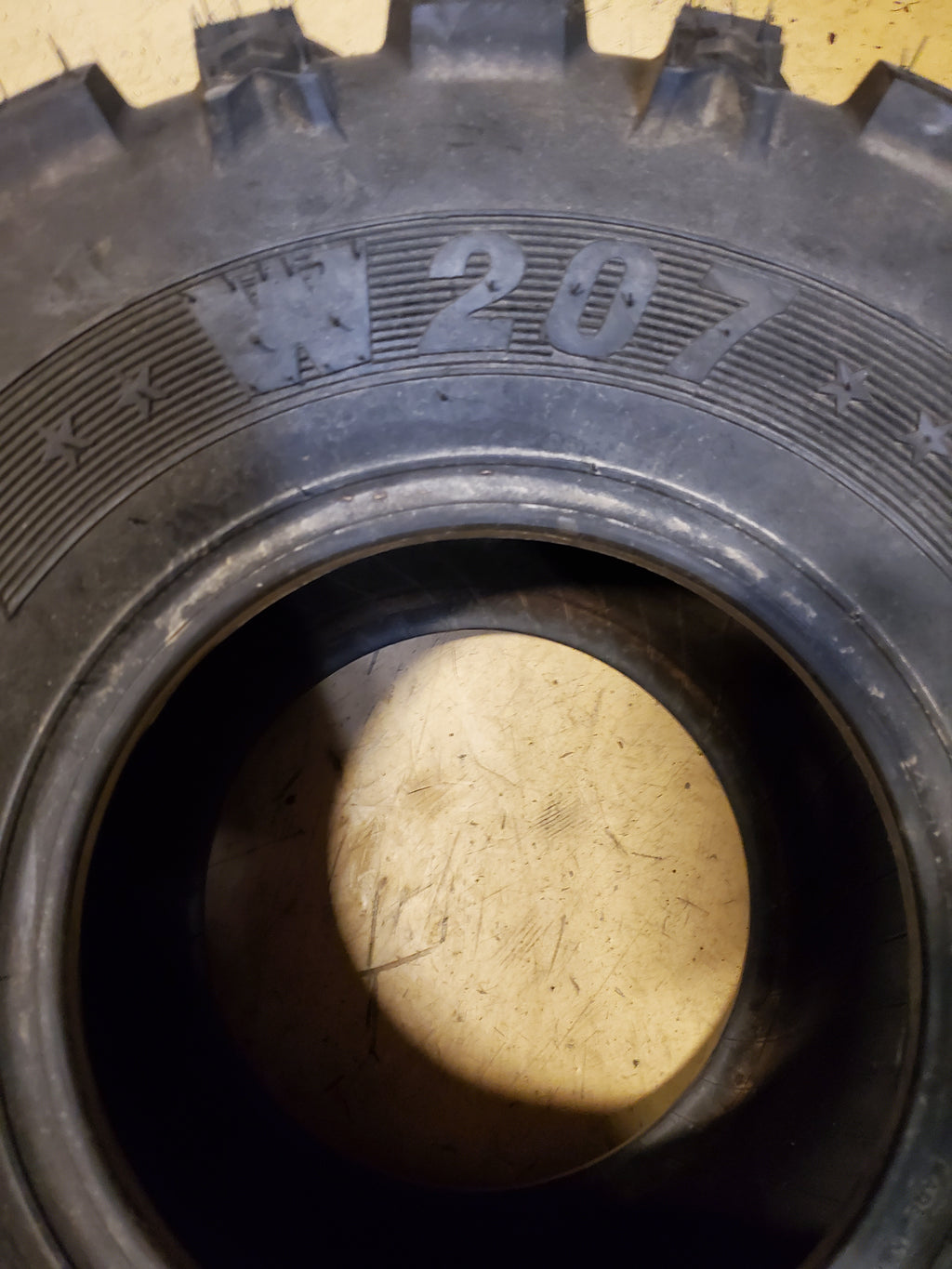NOS BKT W207 BSW AT 25 11 10 6PLY ATV/UTV TIRE 94001606
