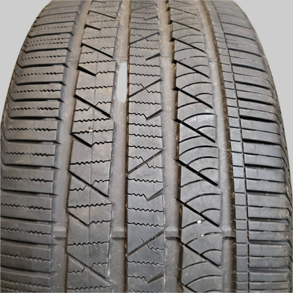 USED 8/32” OF 10/32” CONTINENTAL CROSSCONTACT LX SPORT (AO) AUDI P 285 40 22 110H XL HIGHWAY A/S TIRE 15504750000