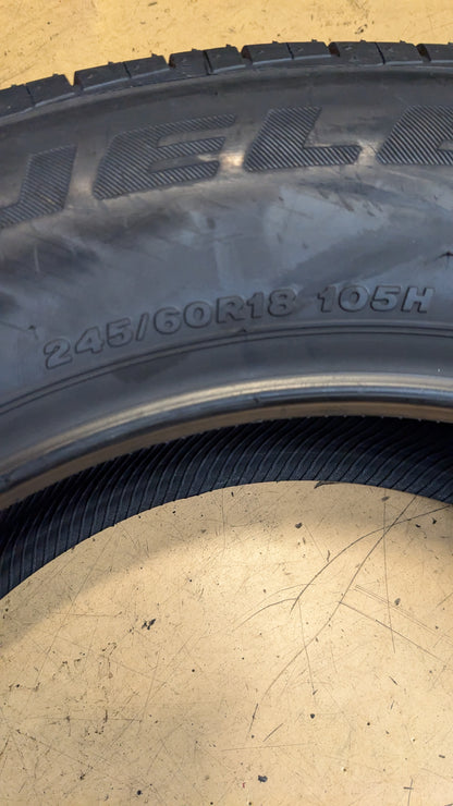 BRIDGESTONE DUELER H/P SPORT AS BSW P 245 60 18 105H ALL SEASON TIRE 011788