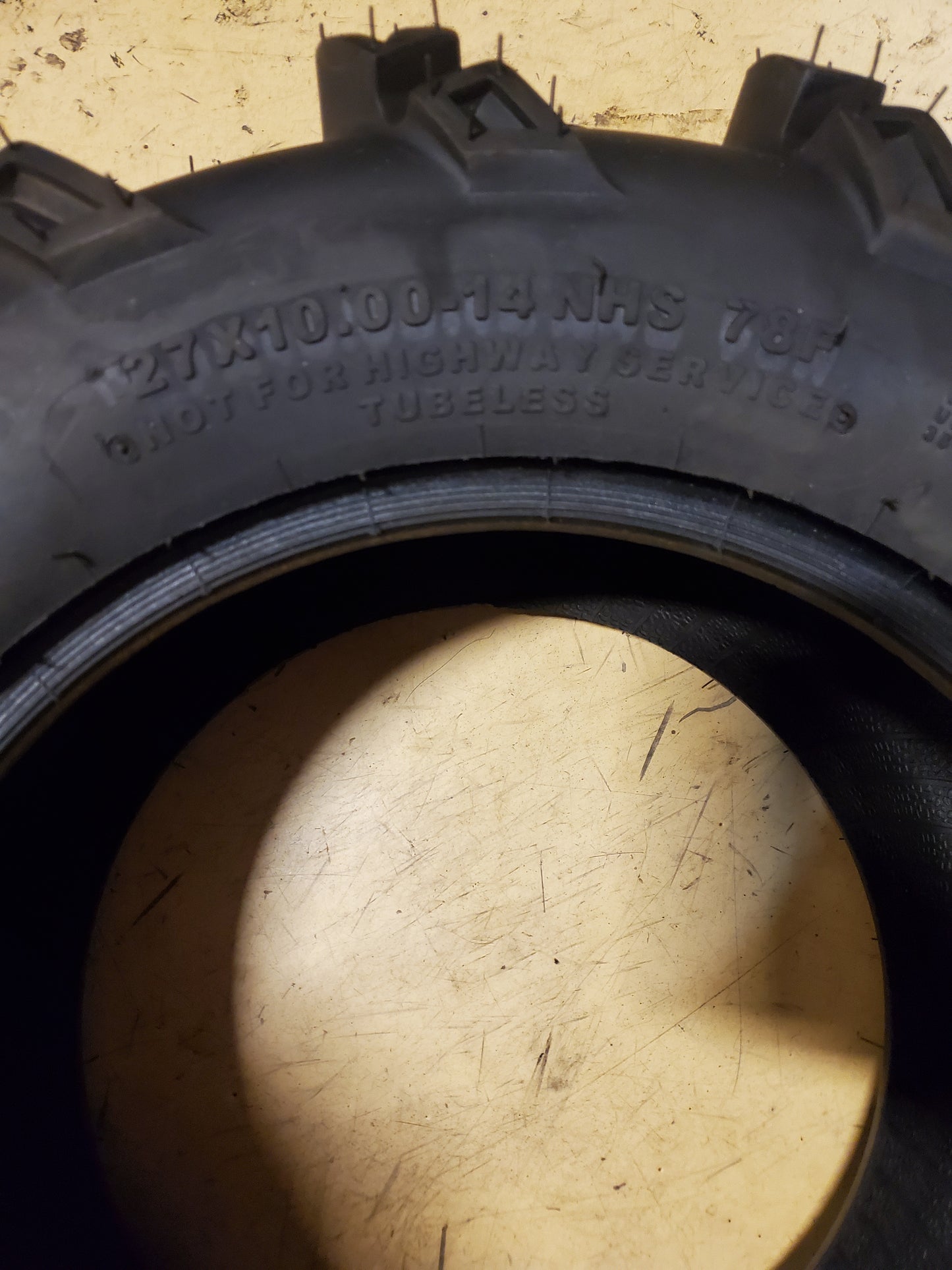 ITP MUD LITE BSW 27 10 14 78F 6PLY ATV/UTV TIRE 560455
