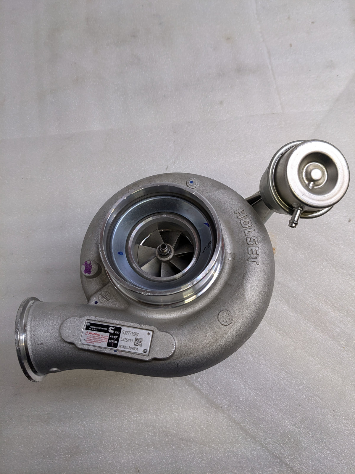 GENUINE CUMMINS 5327715RX TURBOCHARGER HX35G REMANUFACTURED B2