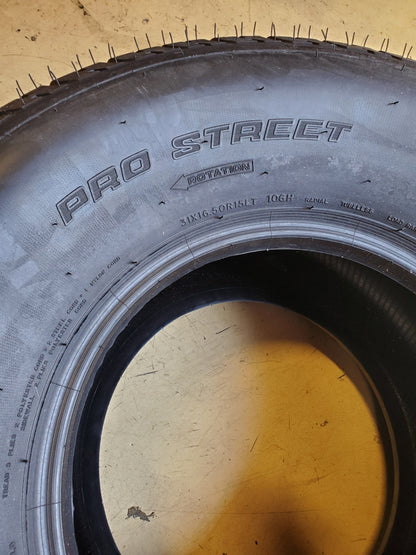 HOOSIER PRO STREET BSW LT 31 16.5 15 106H COMPETITION TIRE 19300