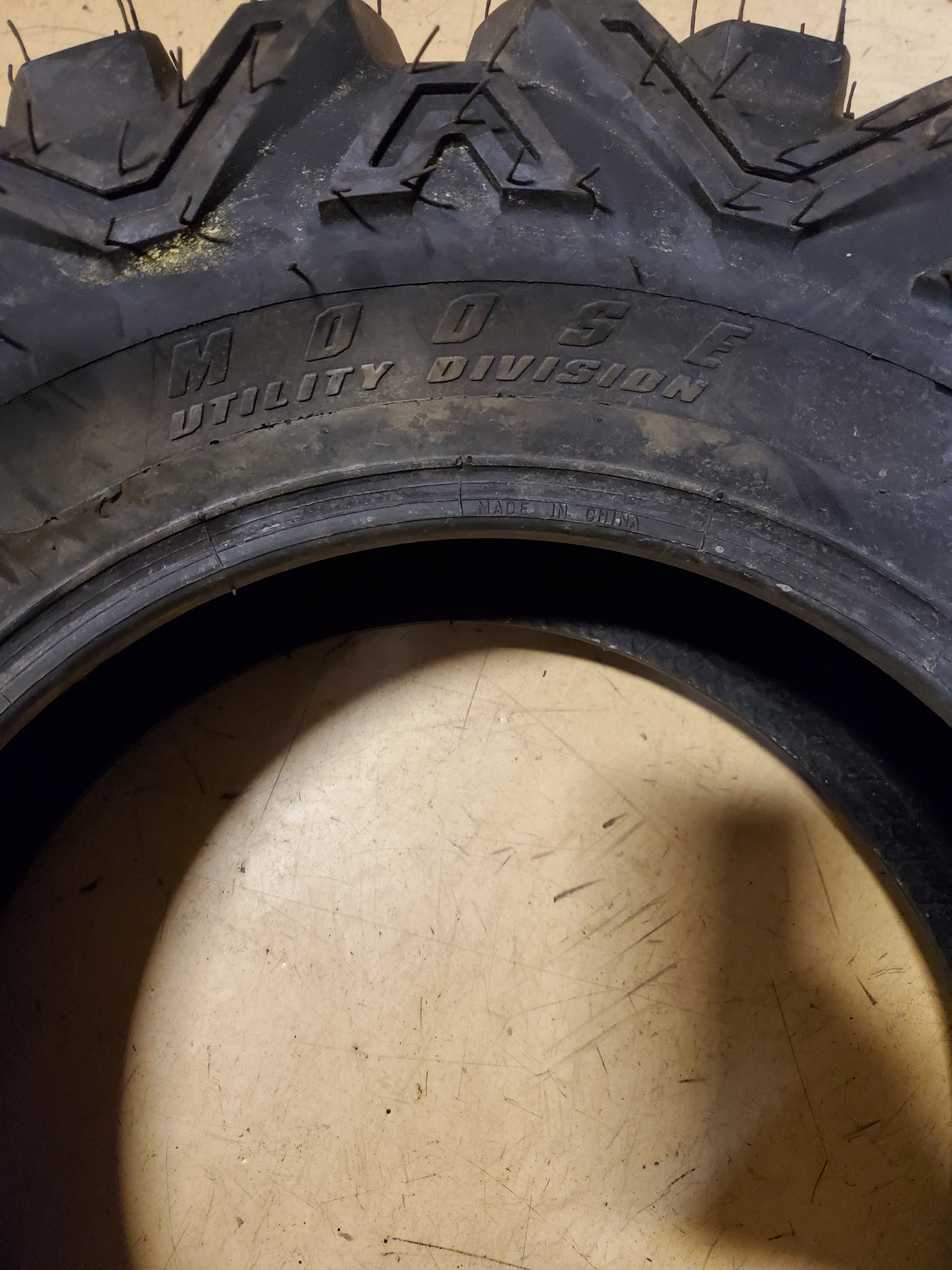 NOS MOOSE SWITCHBACK BSW AT 27 9 14 6PLY ATV/UTV TIRE 03201273
