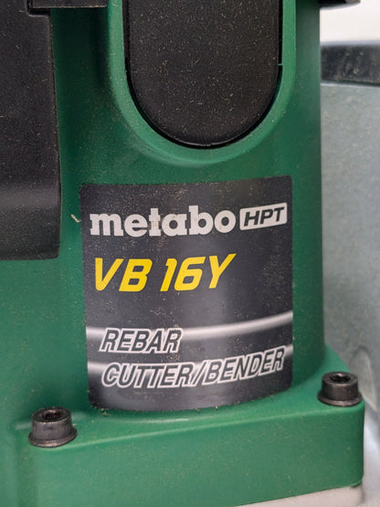 METABO HPT REBAR BENDER AND CUTTER VB16Y