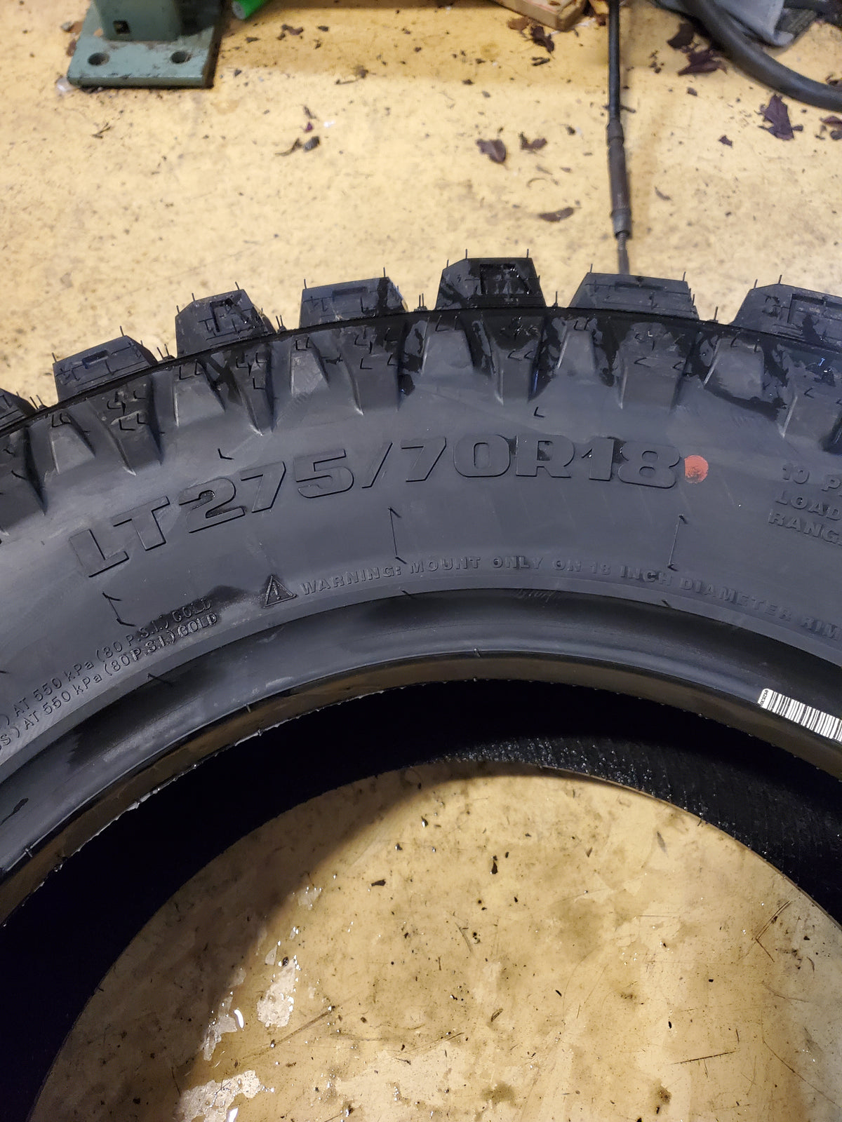 4 ELDORADO MUD CLAW COMP MTX BSW LT 275 70 18 125/122Q 10PLY MUD TIRE MTX72
