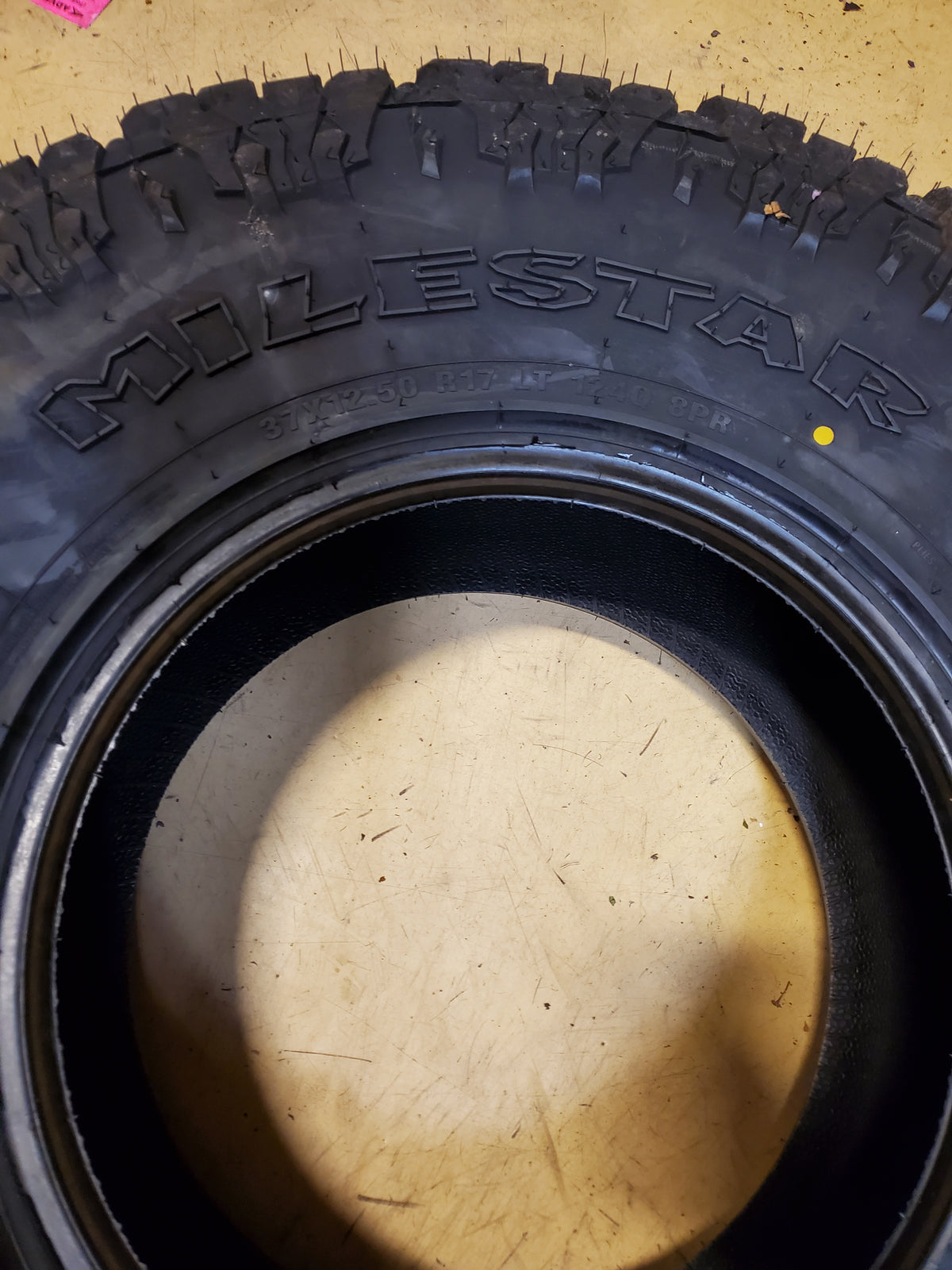 MILESTAR PATAGONIA M/T-02 BSW LT 37 12.5 17 124Q 8PLY MUD TIRE 22050504