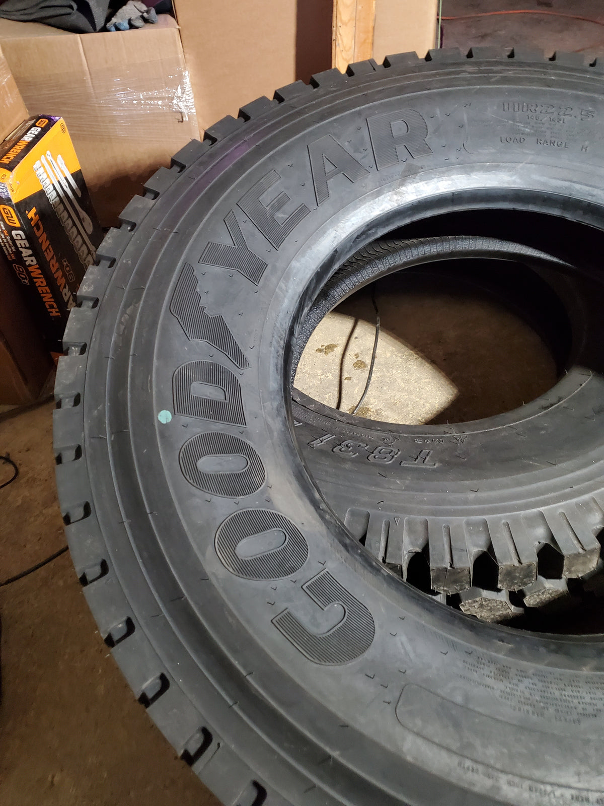 GOODYEAR G282 MSD BSW LT 11 22.5 146/143L 16PLY DRIVE TIRE 138307668