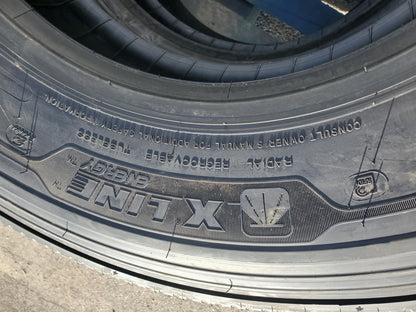 MICHELIN X LINE ENERGY BSW LT 11 22.5 14PLY COMMERCIAL TIRE 49668