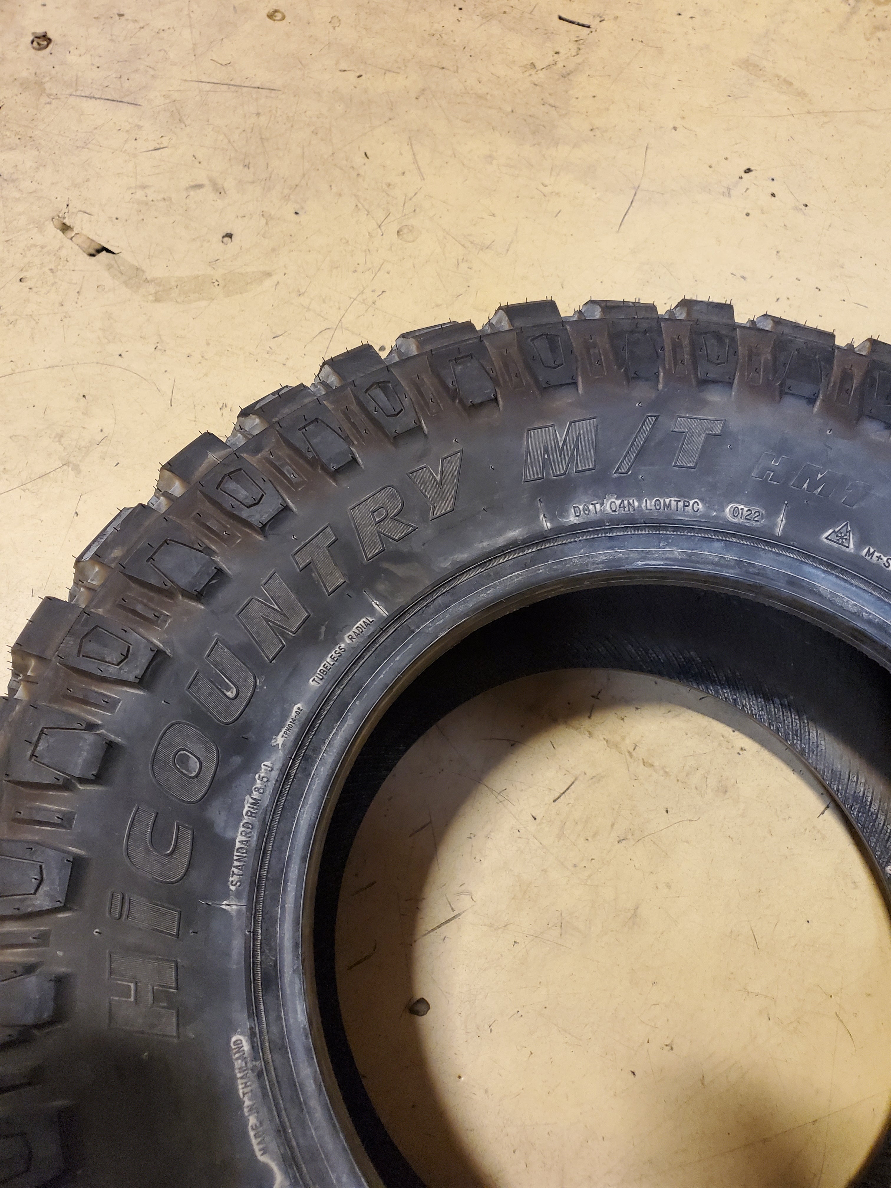 2 PRINX HICOUNTRY M/T HM1 BSW LT 31 10.5 15 109Q 6PLY MUD TIRE 9265250006