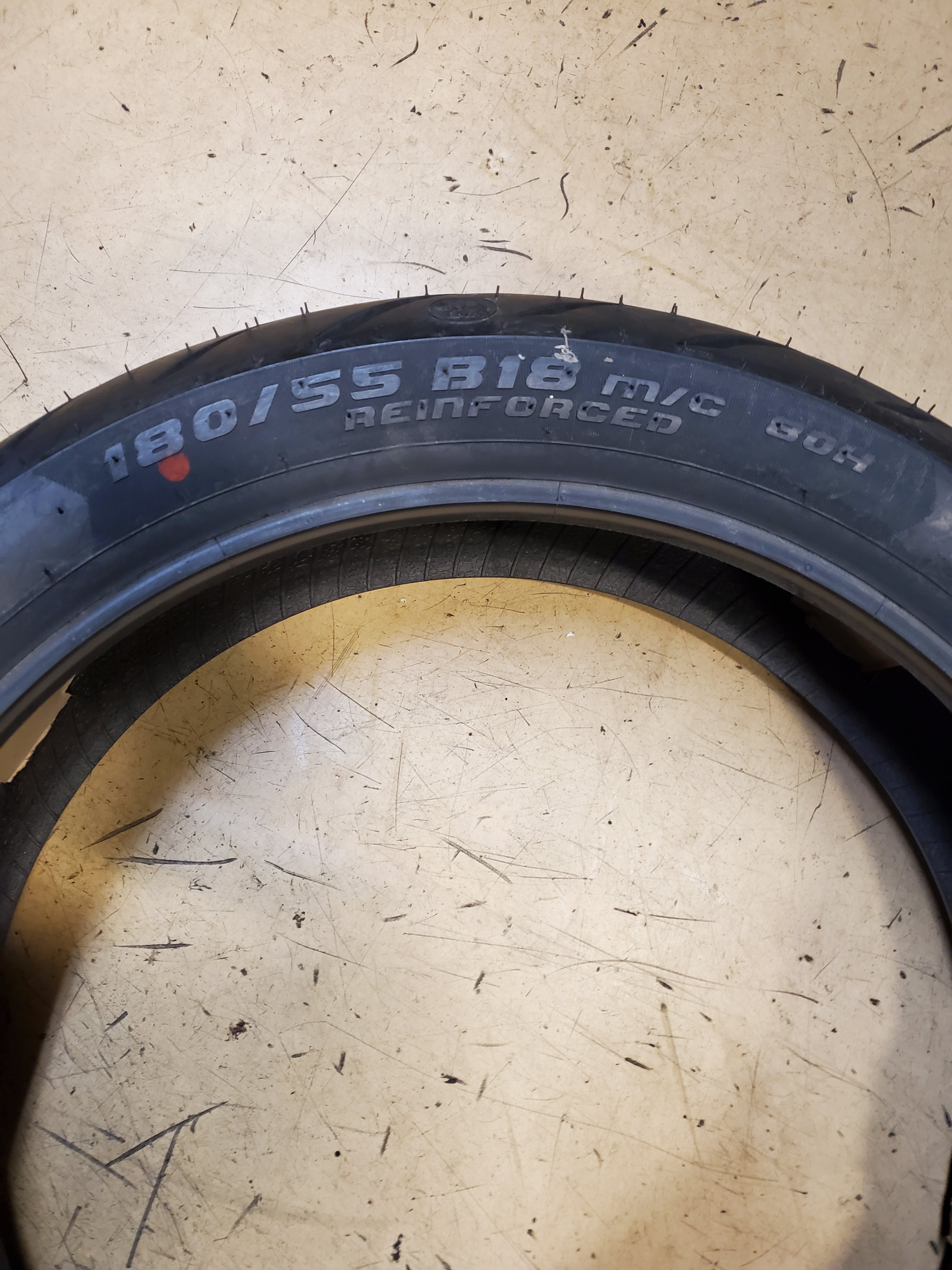 METZELER CRUISETEC BSW 180 55 18 80H REAR MOTORCYCLE TIRE 3577100