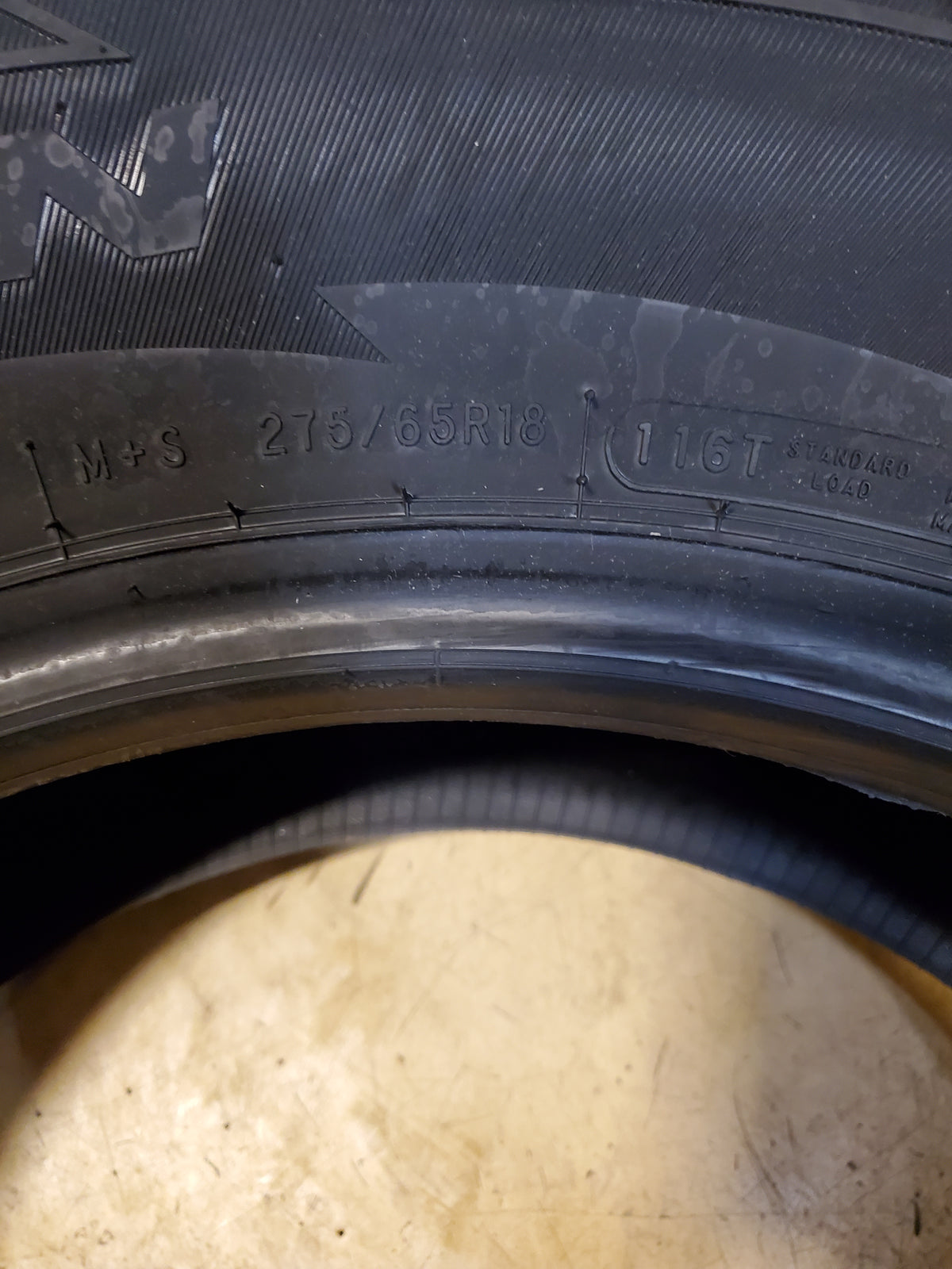 COOPER DISCOVERER ALL-TERRAIN BSW P 275 65 18 116T TIRE 171163017