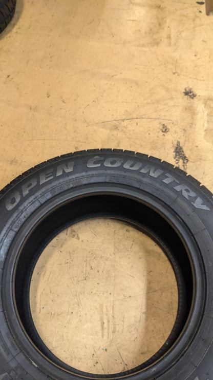 NOS TOYO OPEN COUNTRY H/T BSW P 255 60 17 106H HIGHWAY TERRAIN TIRE 362500
