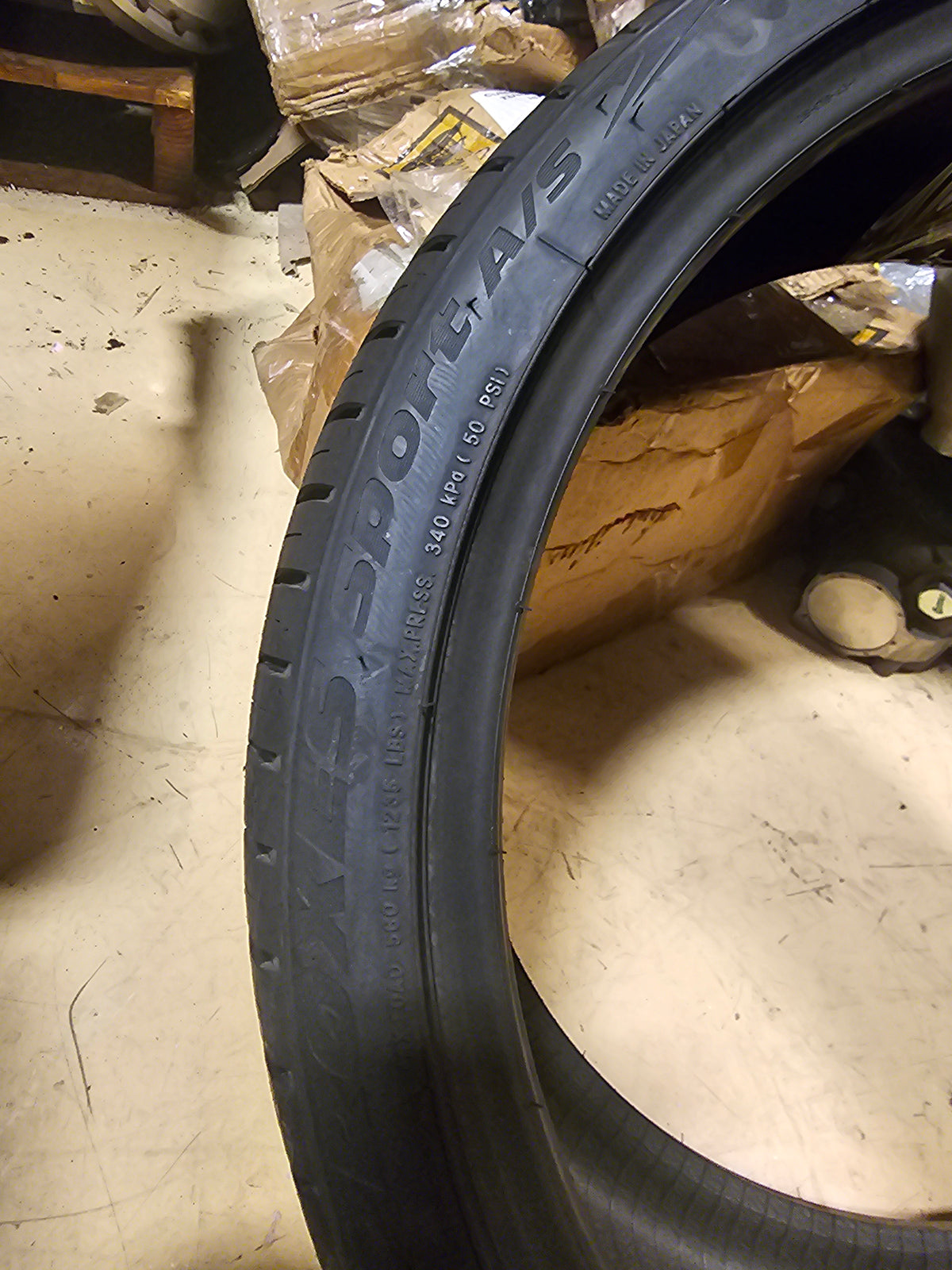 2 TOYO PROXES SPORT AS P 225 35 19 88Y SL ALL SEASON TIRES 214840