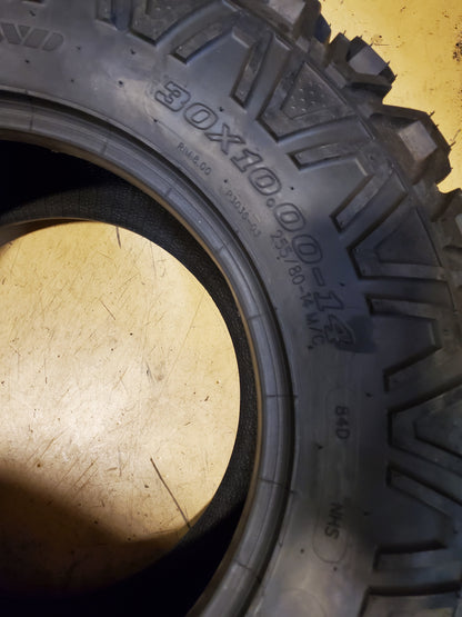 WOLF PACK P3036 BSW  30 10 14 84D 12PLY ATV/UTV TIRE WD3034