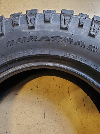 GOODYEAR WRANGLER DURATRAC STUDDED LT 265 70 17 121/118Q TIRE 312014142