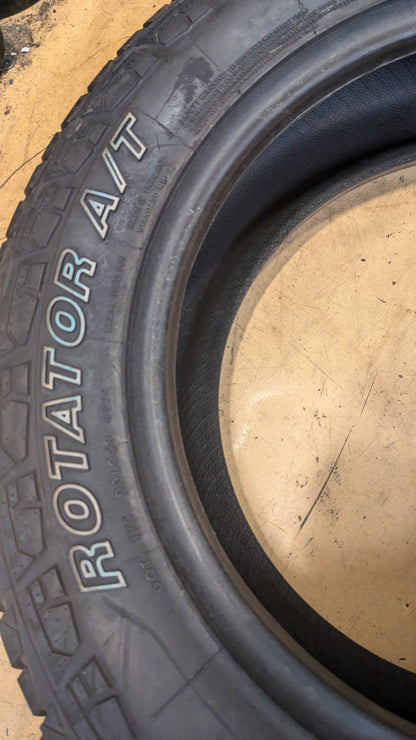 EVOLUXX ROTATOR A/T OWL LT 275 60 20 123/120Q 10PLY ALL TERRAIN TIRE 221022701