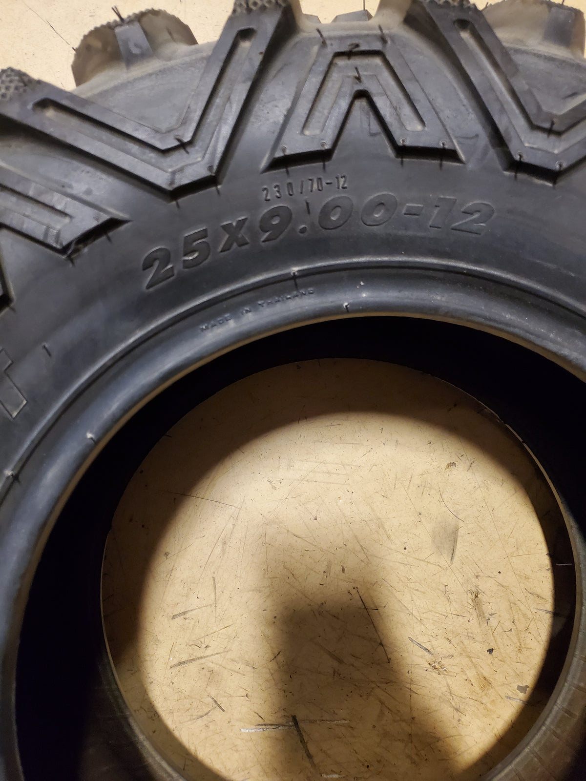 NOS GBC DIRT TAMER A/T BSW 25 9 12 47J 6PLY ATV/UTV TIRE N90136099