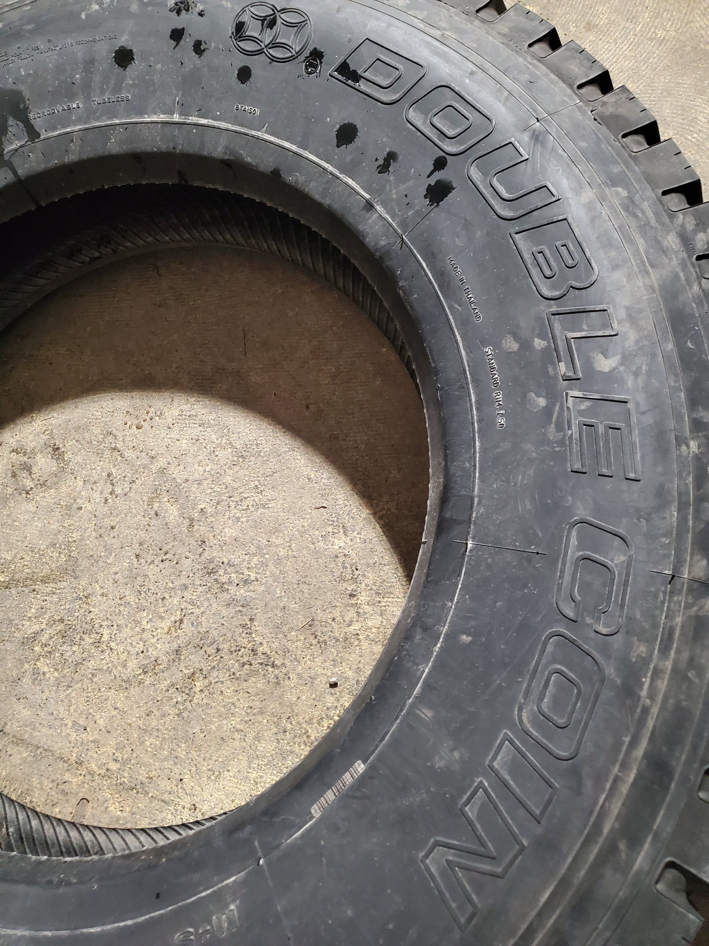 DOUBLECOIN RLB1 BSW LT 10 22.5 141/139L 14PLY DRIVE TIRE 1133410225
