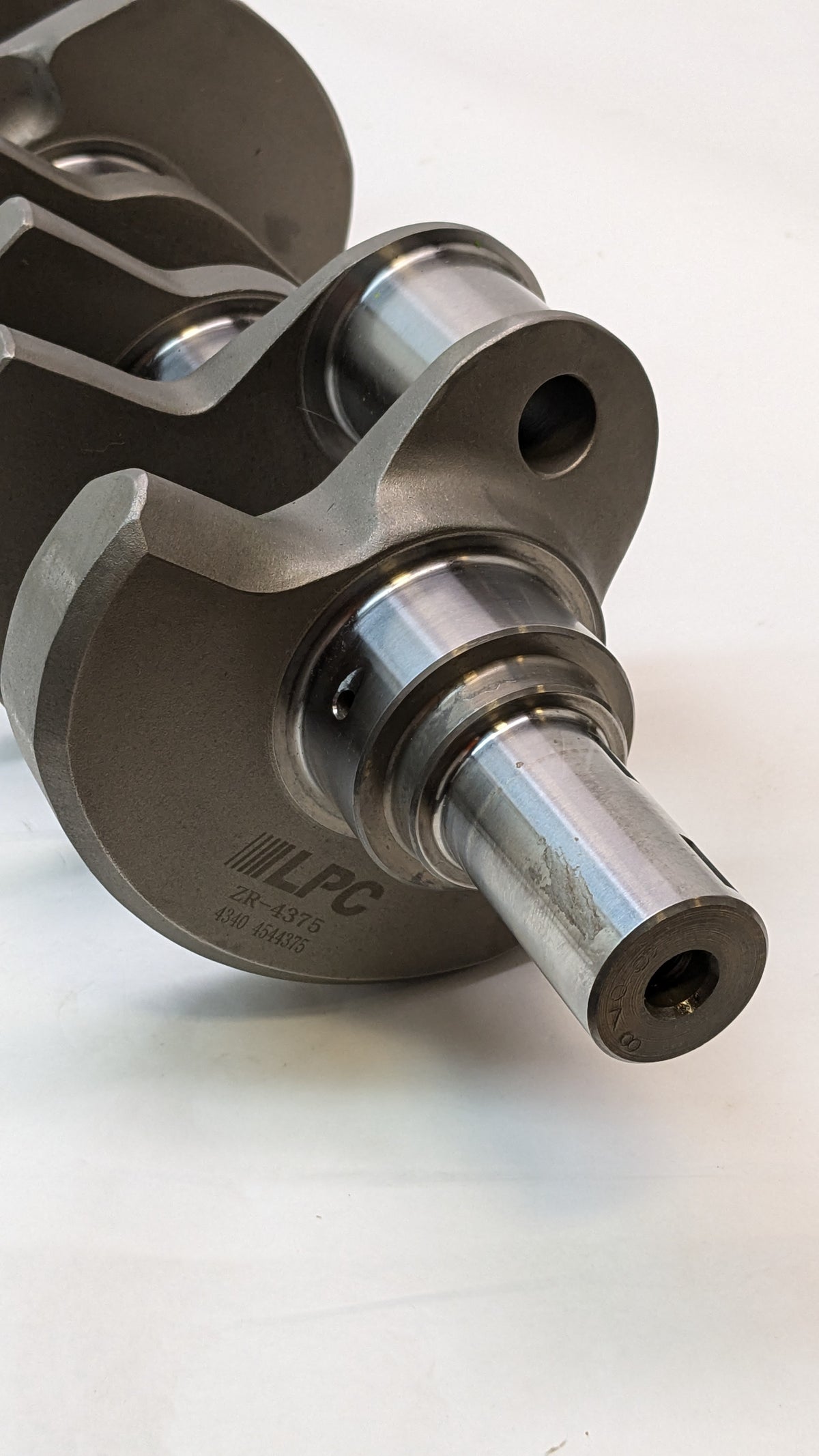 LIBERTY PERFORMANCE FORGED 4340 STEEL CRANKSHAFT BIG BLOCK CHEVY 4.375" STROKE CENTER COUNTER WEIGHT INTERNAL BALANCE ZR-4375
