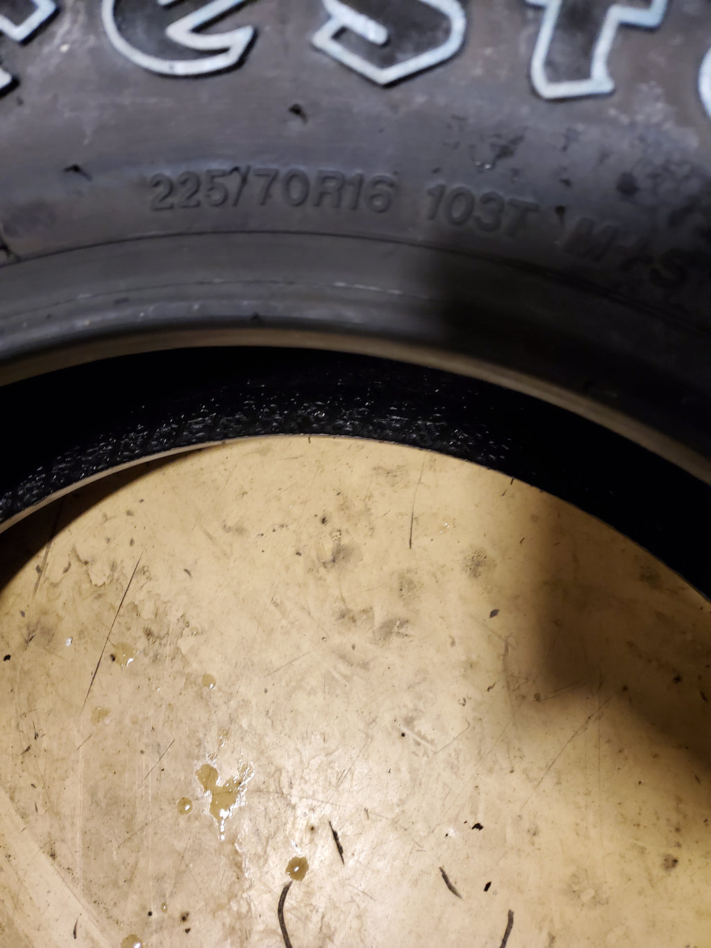 FIRESTONE DESTINATION LE3 OWL P 225 70 16 103T ALL SEASON TIRE 005335