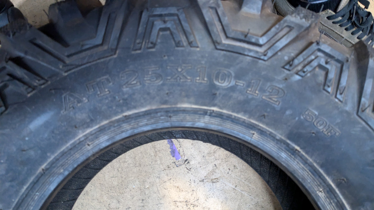 NOS TYRE GUIDER LANCER BSW 24 10 12 50F 6PLY ATV/UTV TIRE Q350L-0005
