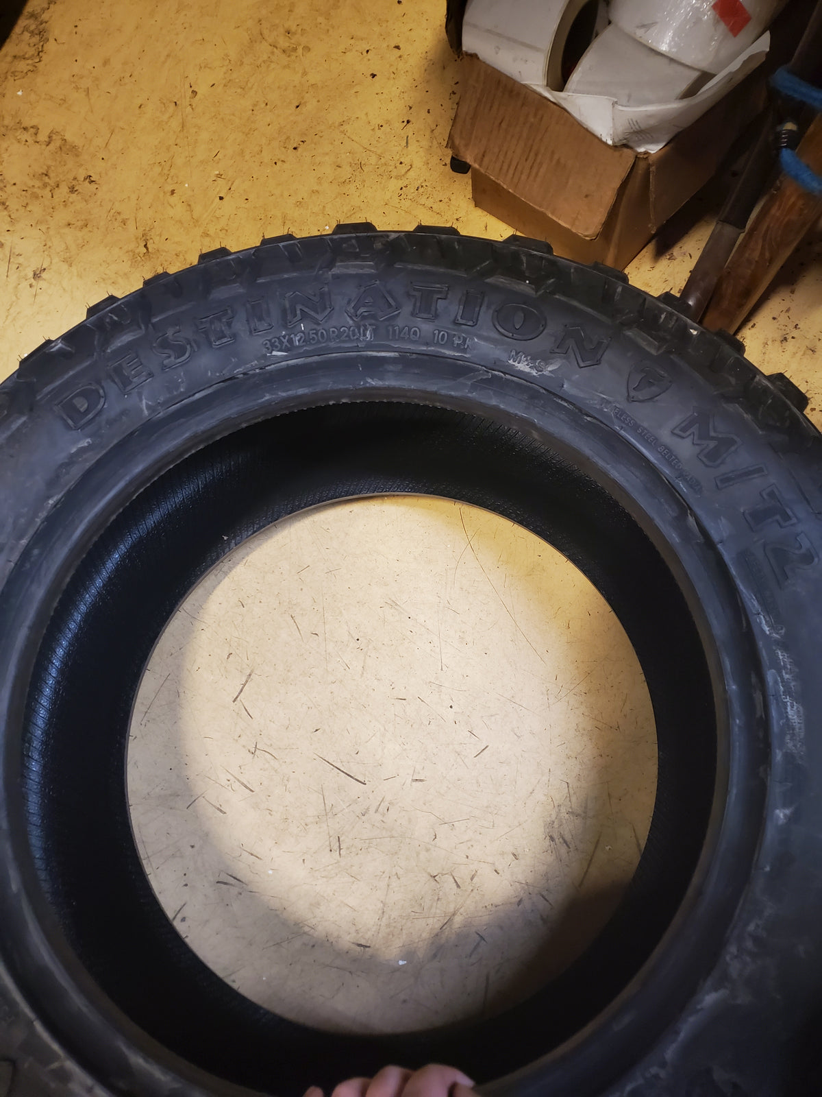 FIRESTONE DESTINATION M/T2 BSW LT 33 12.5 20 114Q 10PLY MUD TIRE 003813
