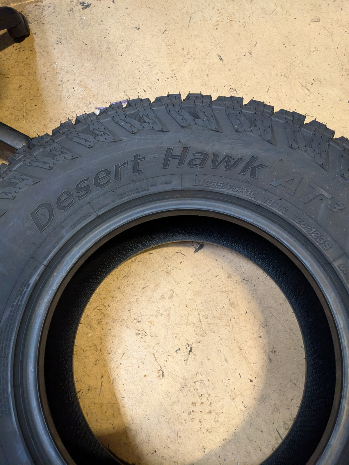 ACHILLES DESERT HAWK AT3 BSW LT 285 75 16 126/123S 10PLY ALL TERRAIN TIRE ADK67