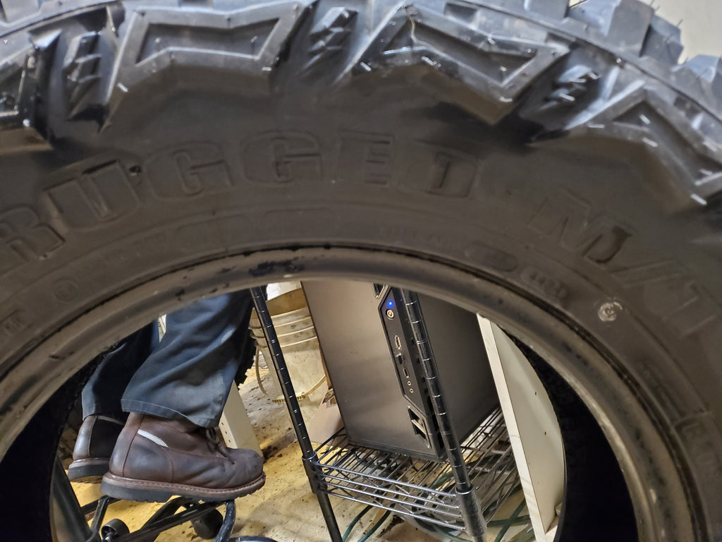 AMERICUS RUGGED M/T BSW LT 265 70 17 121/118Q 10PLY MUD TERRAIN TIRE AMD2461