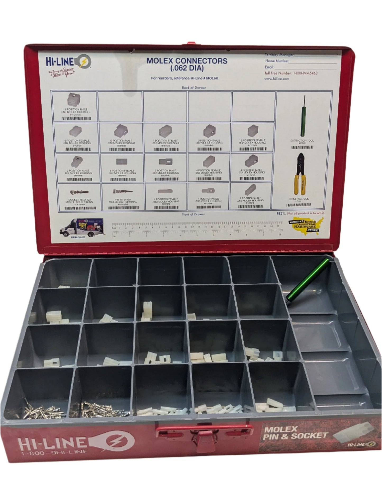 HI-LINE WEATHER PACK CONNECTORS FULL ASSORTMENT PB21L