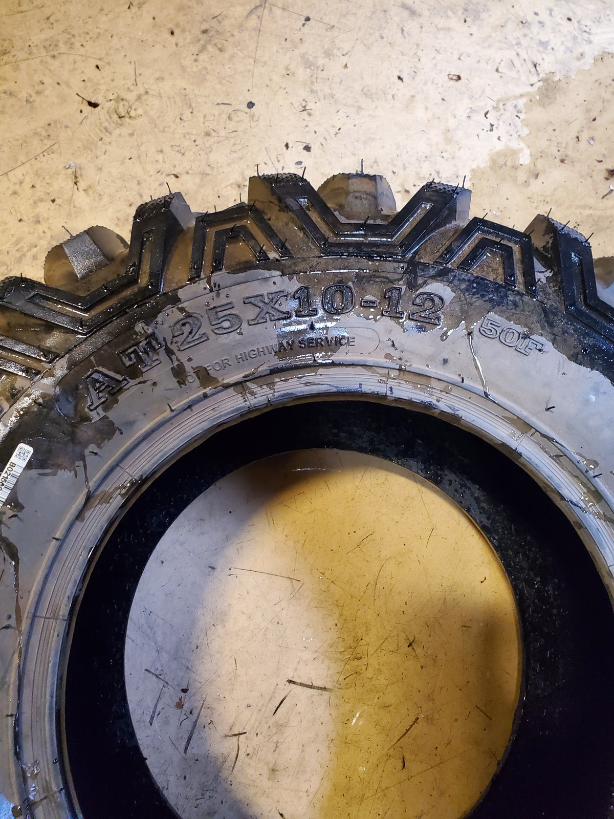FORERUNNER KNIGHT BSW AT 25 10 12 50F 6PLY ATV/UTV TIRE 5D415C0001