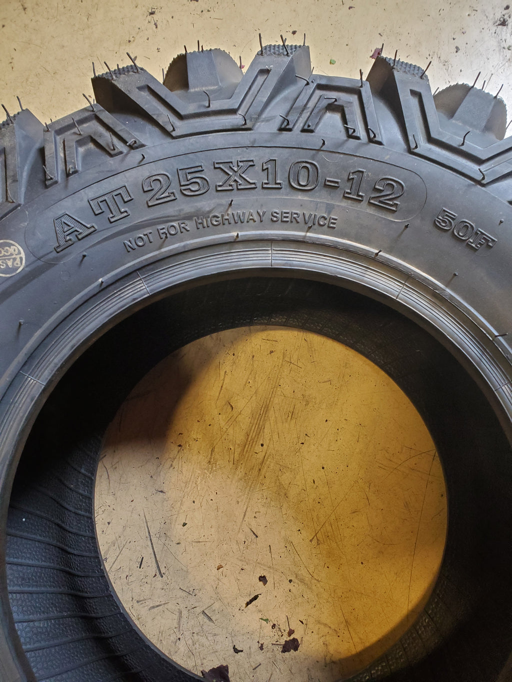 ASTROAY KNIGHT BSW AT 25 10 12 50F 6PLY ATV/UTV TIRE A251012