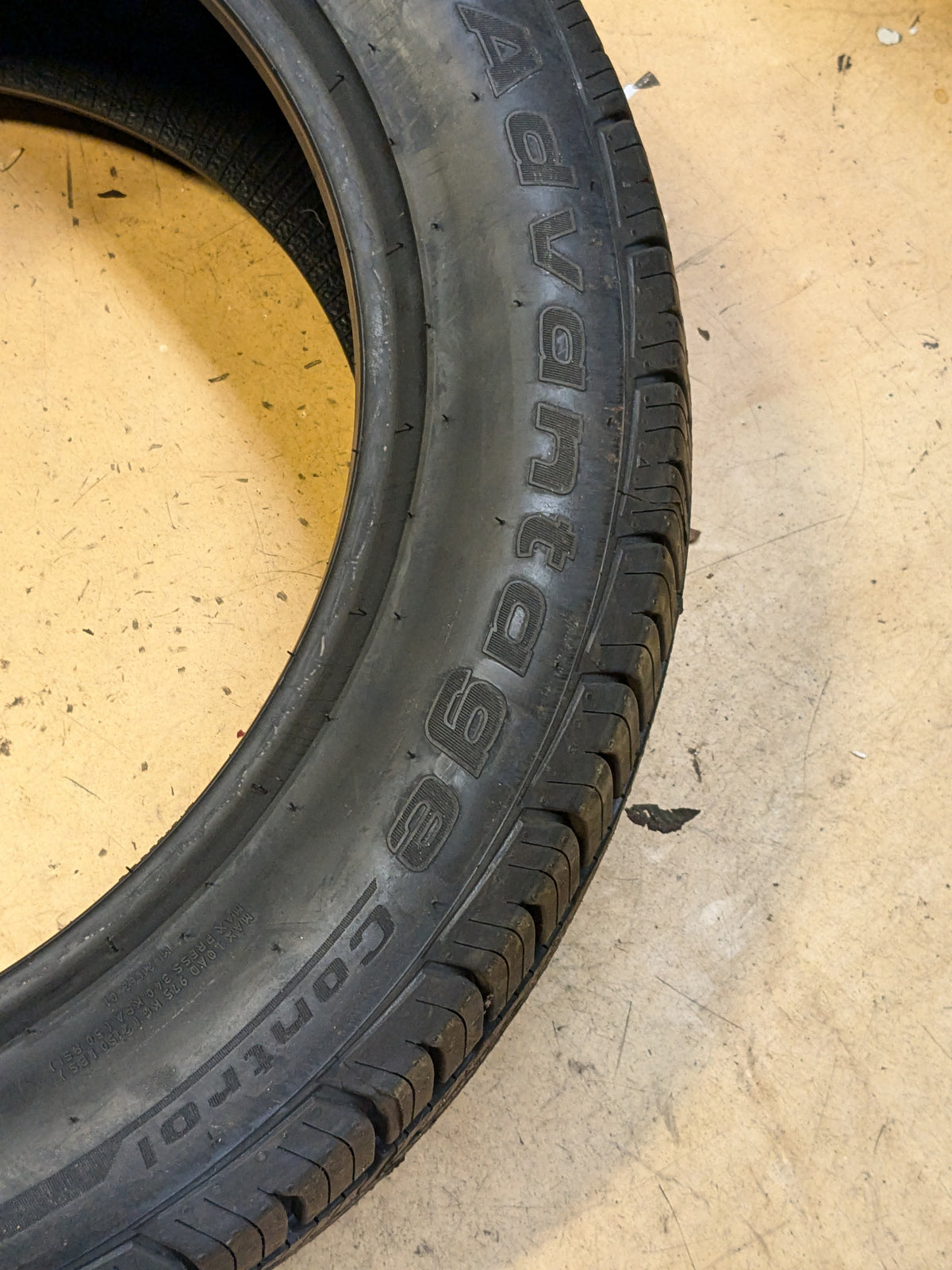 BFGOODRICH ADVANTAGE CONTROL A/S P 255 50 19 107V XL ALL SEASON TIRE 67453