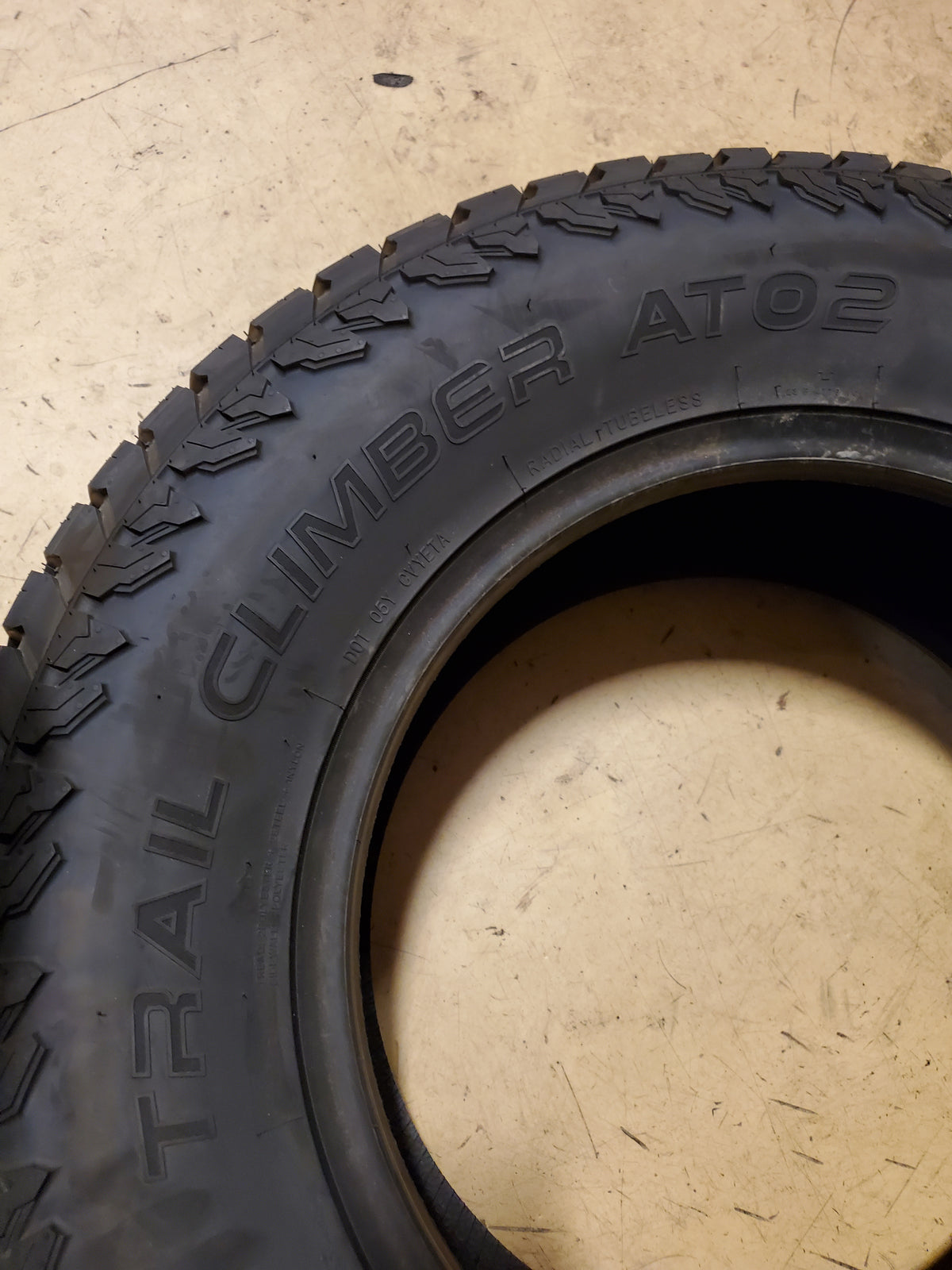 SUMMIT TRAIL CLIMBER AT02 BSW P 265 70 17 115S ALL TERRAIN TIRE 20908