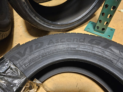 2 NOS YOKOHAMA AVID ASCEND GT 205 65 15 92H SL ALL SEASON TIRES 32707