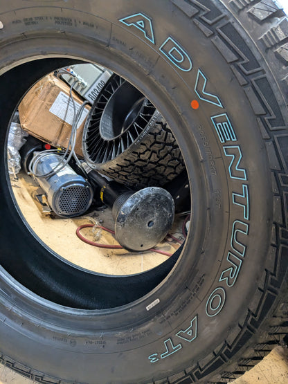 4 GT RADIAL ADVENTURO AT3 OWL P 265 70 17 113T ALL TERRAIN TIRES AS077