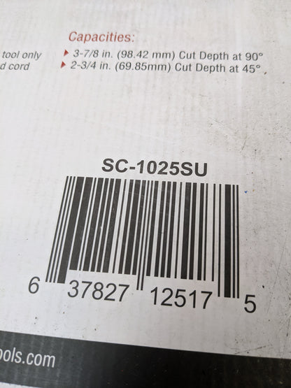 BIG FOOT BF-UG 10-1/4-INCH WORMDRIVE MAGNESIUM CIRCULAR SAW W/ SKIL MOTOR SC-1025SU