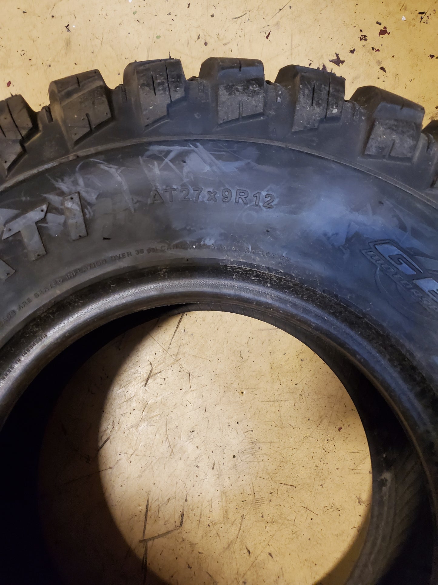 NOS KANATI MONGREL BSW AT 27 9 12 10PLY ATV/UTV TIRE AM122709MG