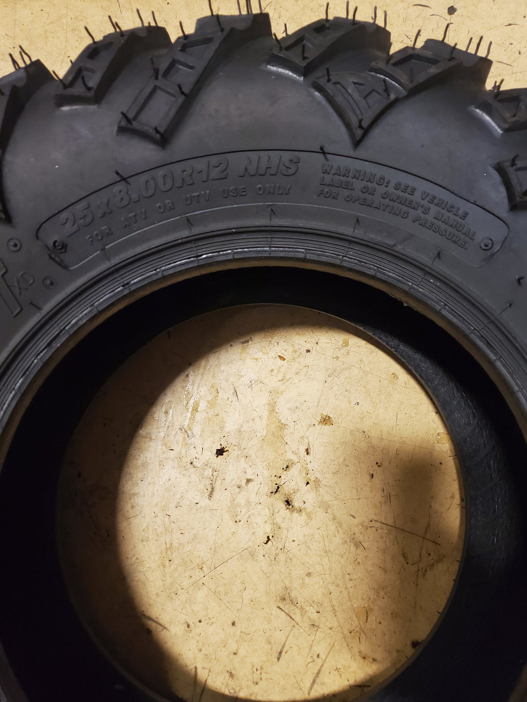 ITP TERRA CROSS R/T XD BSW 25 8 12 6PLY ATV/UTV TIRE 560423