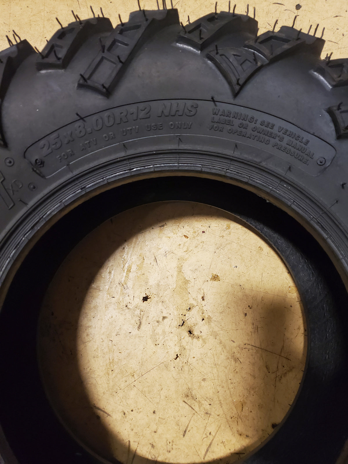 ITP TERRA CROSS R/T XD BSW 25 8 12 6PLY ATV/UTV TIRE 560423